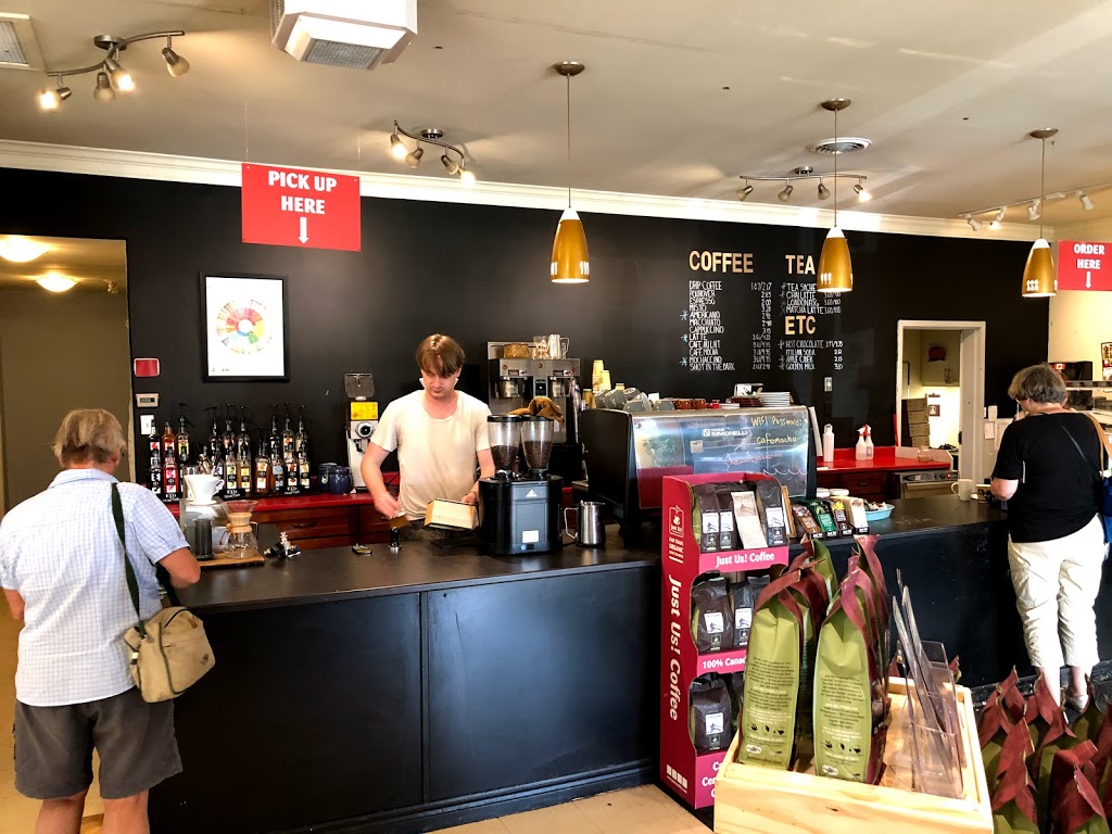 Just Us! Coffee & Tea House | 11865 Highway #1, Grand Pré, NS B4P 2R3, Canada | Phone: (902) 542-7474