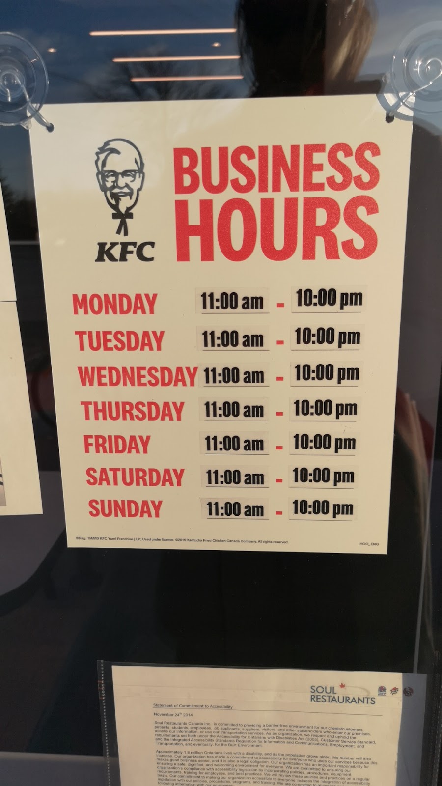 KFC | 350 Scott St, St. Catharines, ON L2N 1J5, Canada | Phone: (289) 273-3924