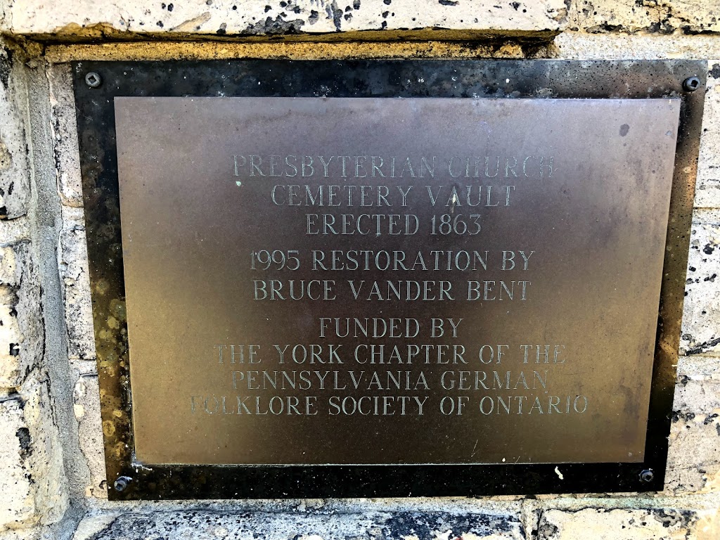 Richmond Hill Presbyterian Cemetery | 10068 Yonge St, Richmond Hill, ON L4C 1T8, Canada