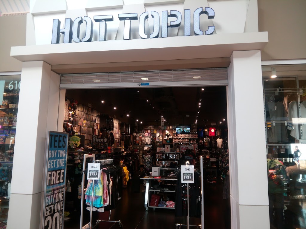 Hot Topic | 5000 Canoe Pass Way #610, Tsawwassen, BC V4M 0B3, Canada | Phone: (604) 948-9685