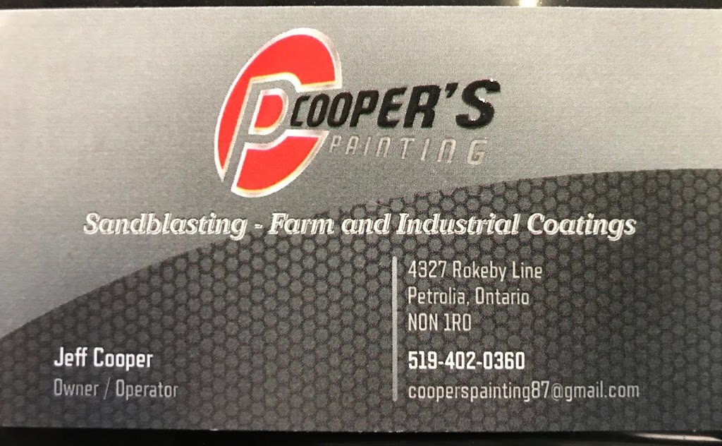 Cooper’s Painting | 4327 Rokeby Line, Petrolia, ON N0N 1R0, Canada | Phone: (519) 402-0360