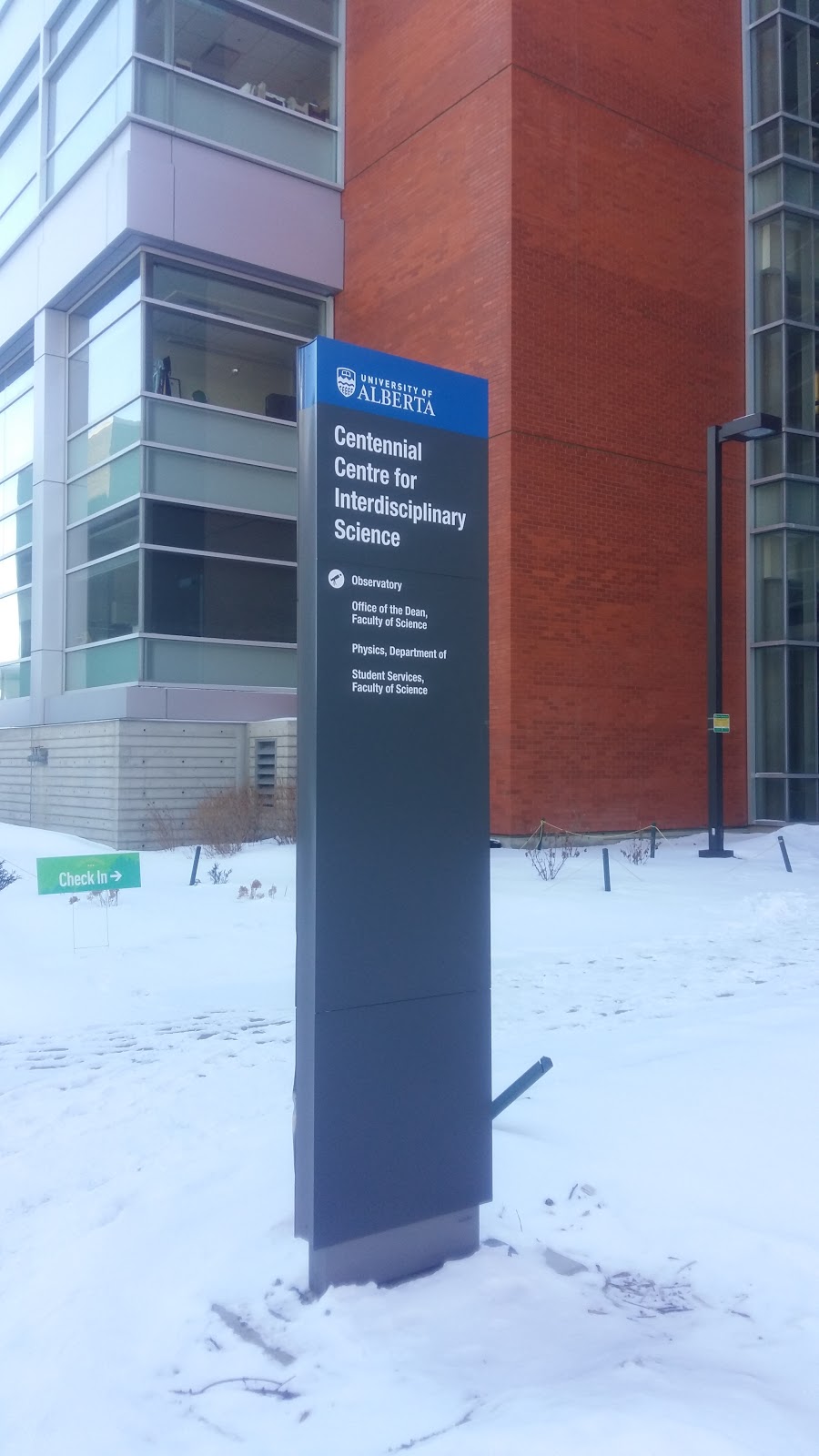 The Centennial Centre for Interdisciplinary Science (CCIS) | 11335 Saskatchewan Dr NW, Edmonton, AB T6G 2M9, Canada | Phone: (780) 492-4758