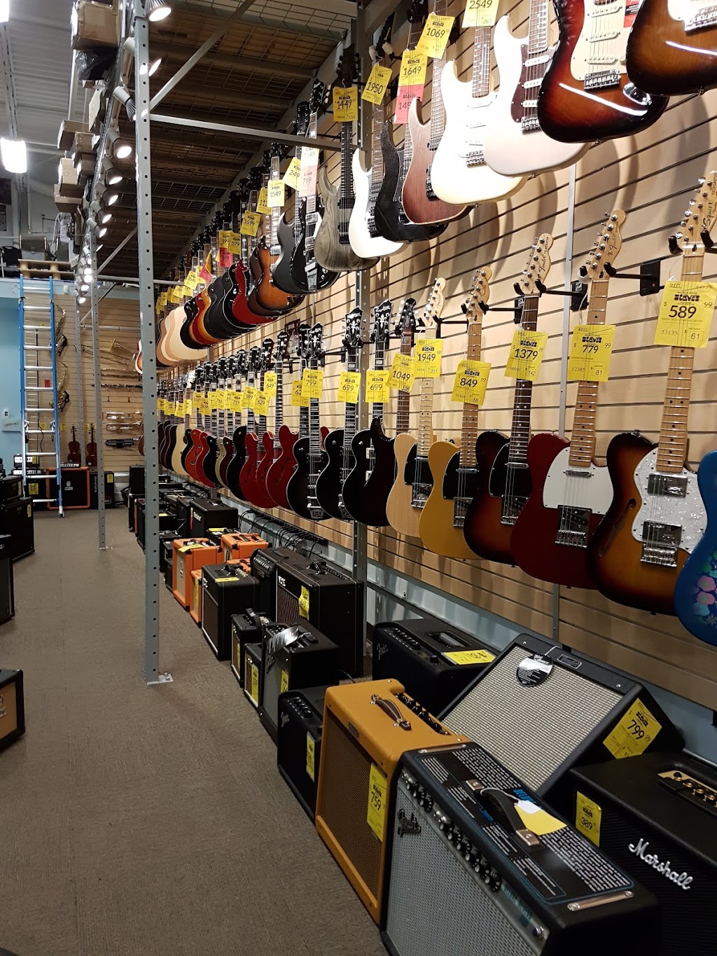 Steves Music Store | 61 Bd Brunswick, Dollard-des-Ormeaux, QC H9B 2N4, Canada | Phone: (514) 787-1628