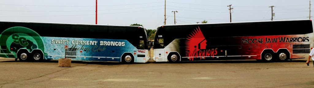 South Sask Bus Lines | 836 N Service Rd, Moose Jaw, SK S6H 7W6, Canada | Phone: (306) 691-2871