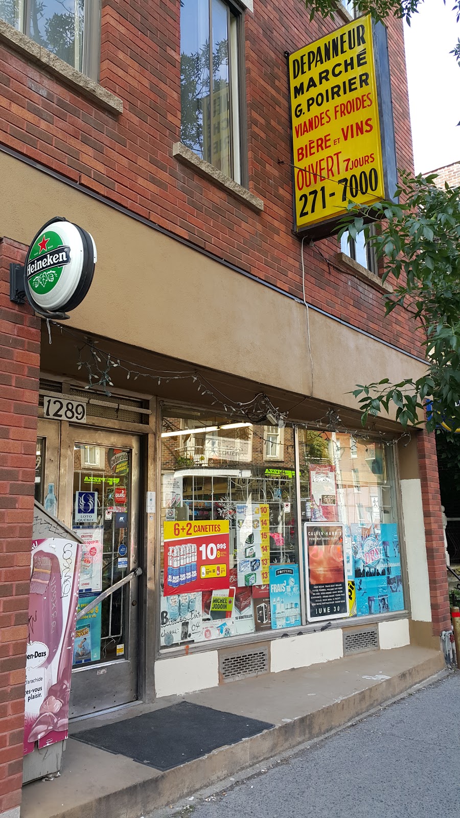 Marche Depanneur G Poirier | 1289 Rue Beaubien E, Montréal, QC H2S 1V1, Canada | Phone: (514) 271-7000