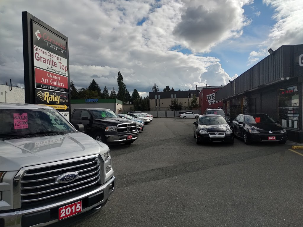 Rally Motors Ltd | 33268 S Fraser Way #4, Abbotsford, BC V2S 2B4, Canada | Phone: (778) 681-5010