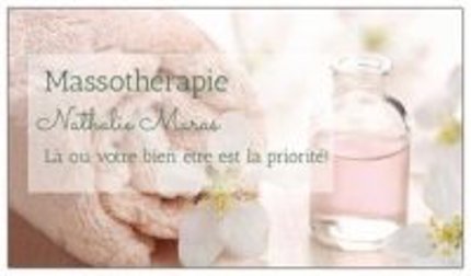 Massothérapie Nathalie Maras | 956 Av. du Cheval-Blanc, Gatineau, QC J8R 3M4, Canada | Phone: (819) 593-4374