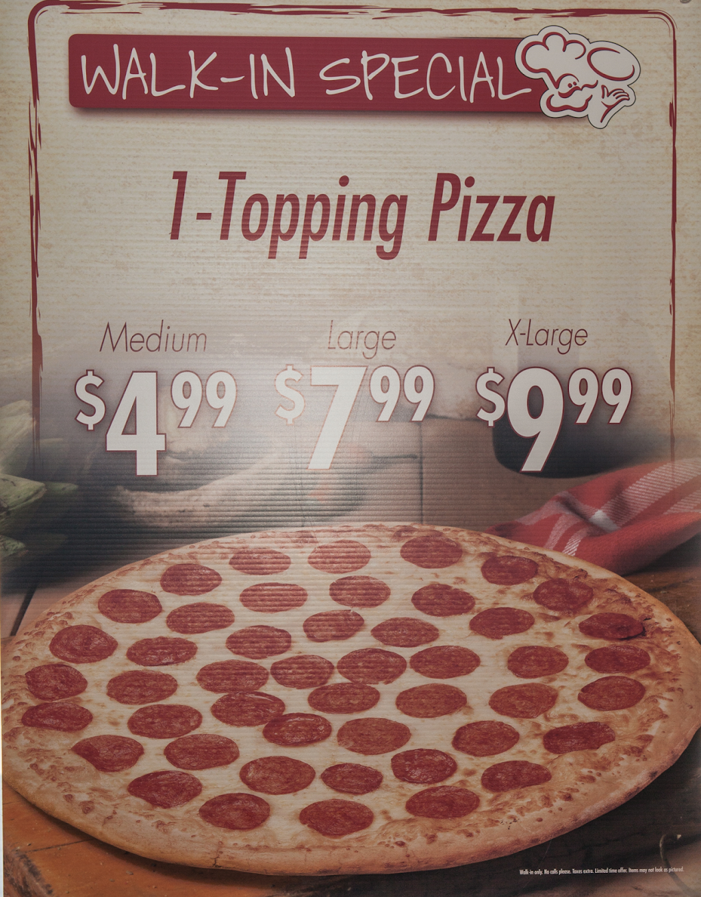 Ginos Pizza | 697 Queenston Rd, Hamilton, ON L8E 5J6, Canada | Phone: (866) 310-4466