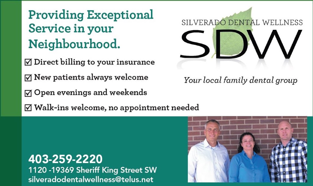 Silverado Dental Wellness | 19369 Sheriff King St S #1120, Calgary, AB T2X 0T9, Canada | Phone: (403) 259-2220
