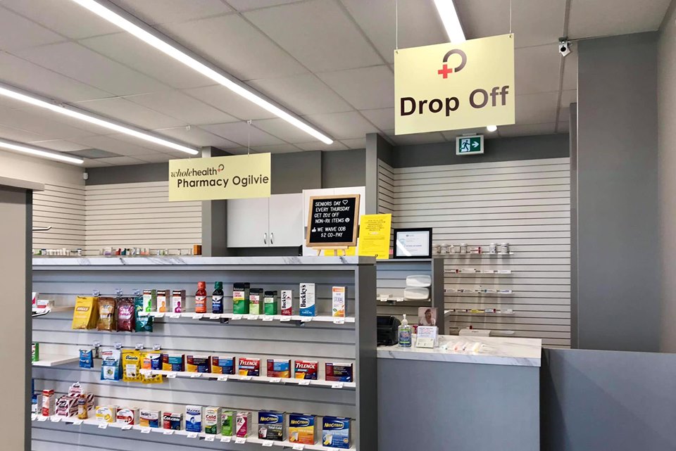 Whole Health Pharmacy Ogilvie | 1150 Cadboro Rd, Gloucester, ON K1J 7R1, Canada | Phone: (613) 749-7455
