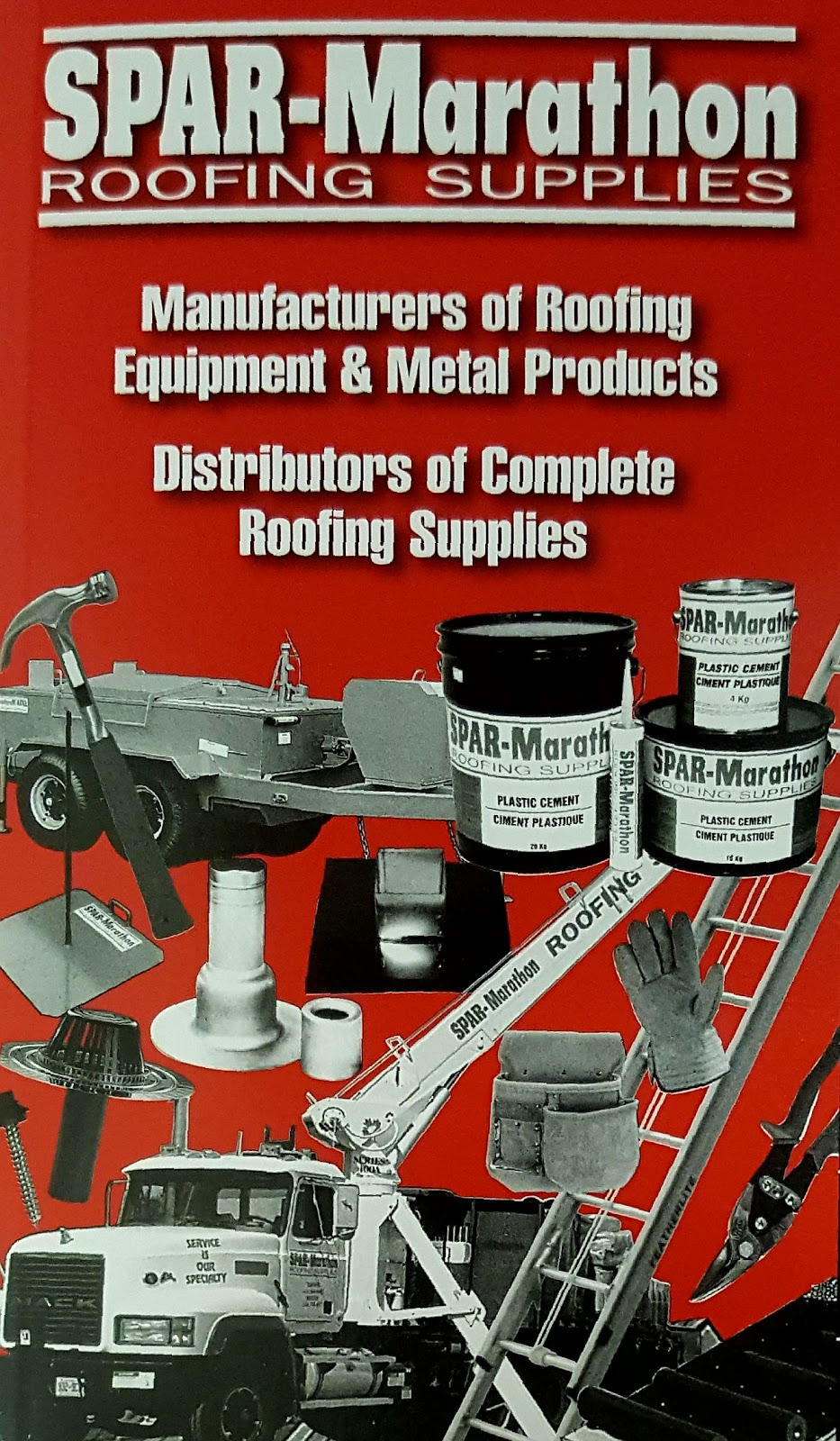 SPAR-Marathon Roofing Supplies | 4047 Dowell Dr, London, ON N6L 1R3, Canada | Phone: (519) 668-3626