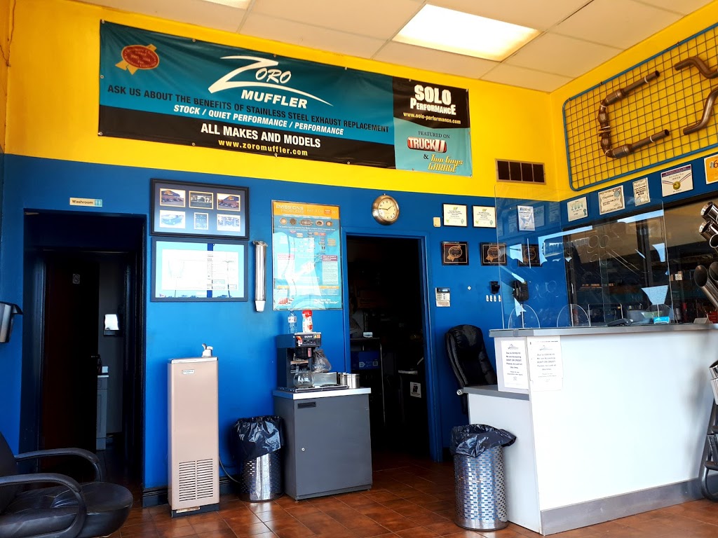 Zoro Muffler | 824 Niagara St, Welland, ON L3C 1M3, Canada | Phone: (905) 735-9610