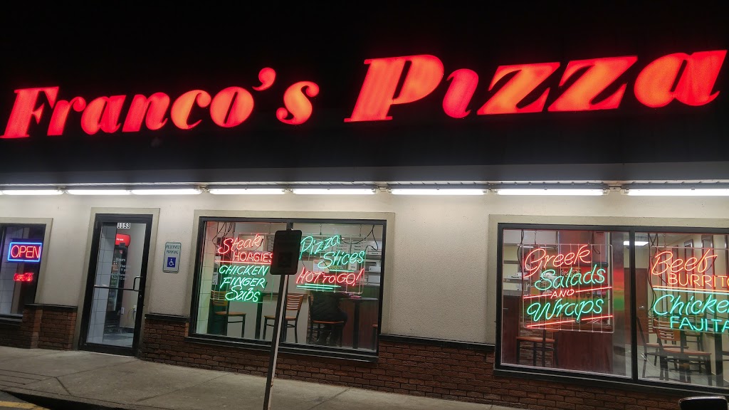 Francos Pizza | 1153 Kenmore Ave, Buffalo, NY 14217, USA | Phone: (716) 877-2720