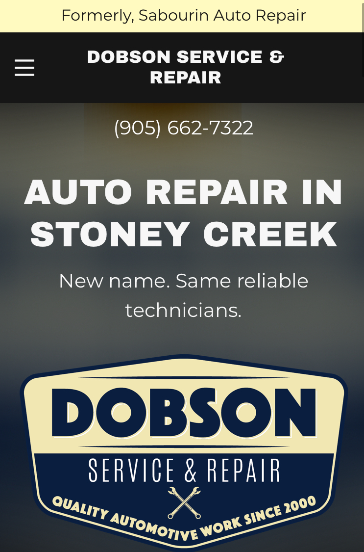 Dobson Service & Repair | 82 King St E, Stoney Creek, ON L8G 1K4, Canada | Phone: (905) 662-7322