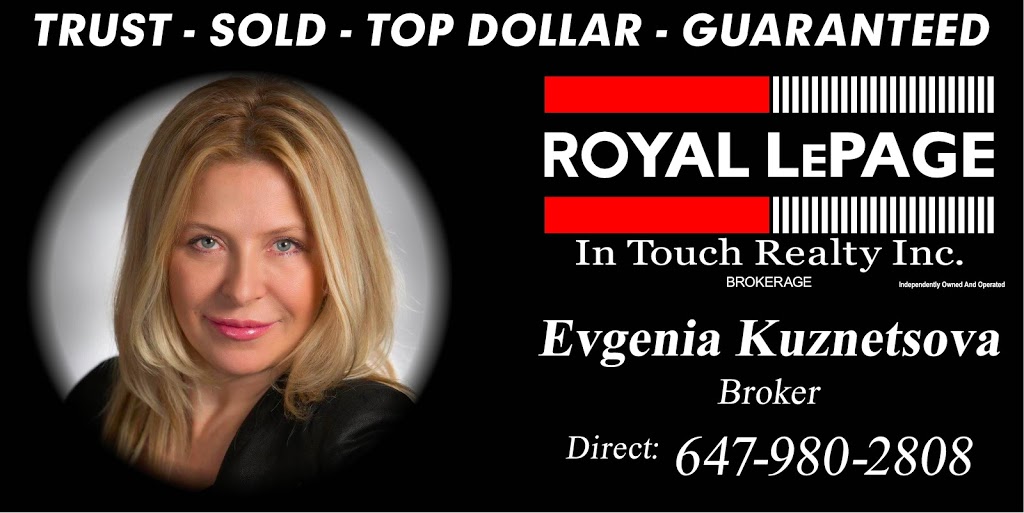 Evgenia Kuznetsova- Real Estate and Mortgage Broker | 9293 County Rd 93, Midland, ON L4R 4K4, Canada | Phone: (647) 980-2808