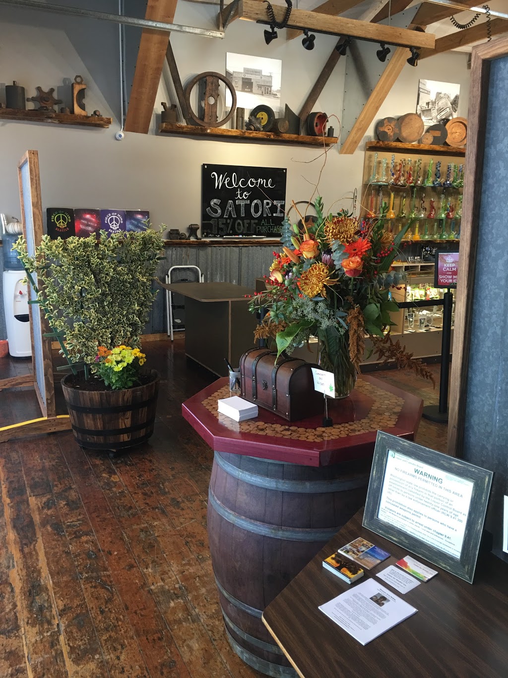 Satori Bellingham Dispensary | 100 E Maple St, Bellingham, WA 98225, USA | Phone: (360) 746-8478