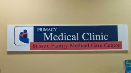 Primacy - Sussex Family Medical Care Centre - Ray Butler MD | 44 Lower Cove Rd, Sussex, NB E4E 1T6, Canada | Phone: (506) 432-6891