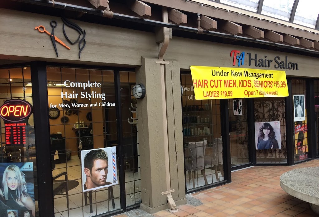 TA Hair Salon | 1601 Burnwood Dr #3, Burnaby, BC V5A 4H1, Canada | Phone: (604) 421-1292