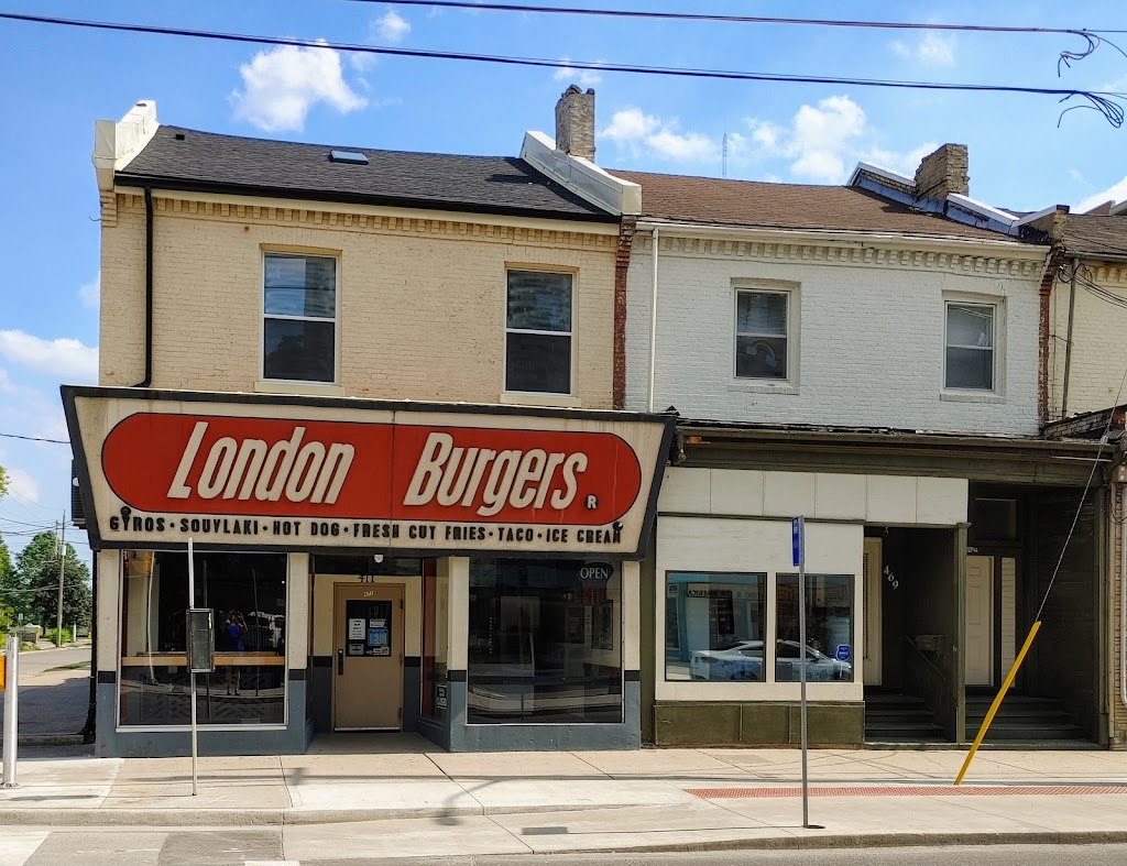 London Burgers | 471 Dundas St, London, ON N6B 1W3, Canada | Phone: (226) 663-3914