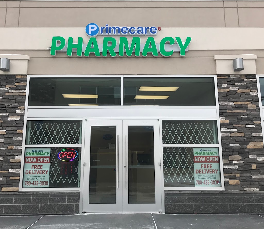 Primecare Pharmacy | health | 5594 Windermere Blvd, Edmonton, AB T6W 2Z8, Canada | 7804353030 OR +1 780-435-3030