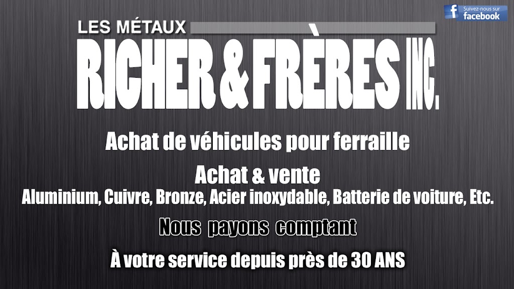 Richer & Frere Inc | 3525 Chem. de la Vallière, Sorel-Tracy, QC J3P 0N5, Canada | Phone: (450) 743-0758