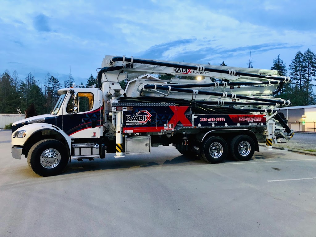 Radix Concrete Pumping | 2089 Millstream Rd #203, Victoria, BC V9B 6H4, Canada | Phone: (250) 882-9190