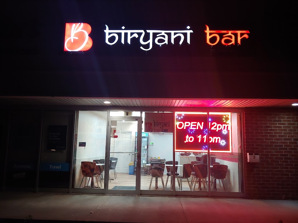 Biryani Bar | restaurant | 370 Eastbridge Blvd Unit 3, Waterloo, ON N2K 4P1, Canada | 5198868444 OR +1 519-886-8444