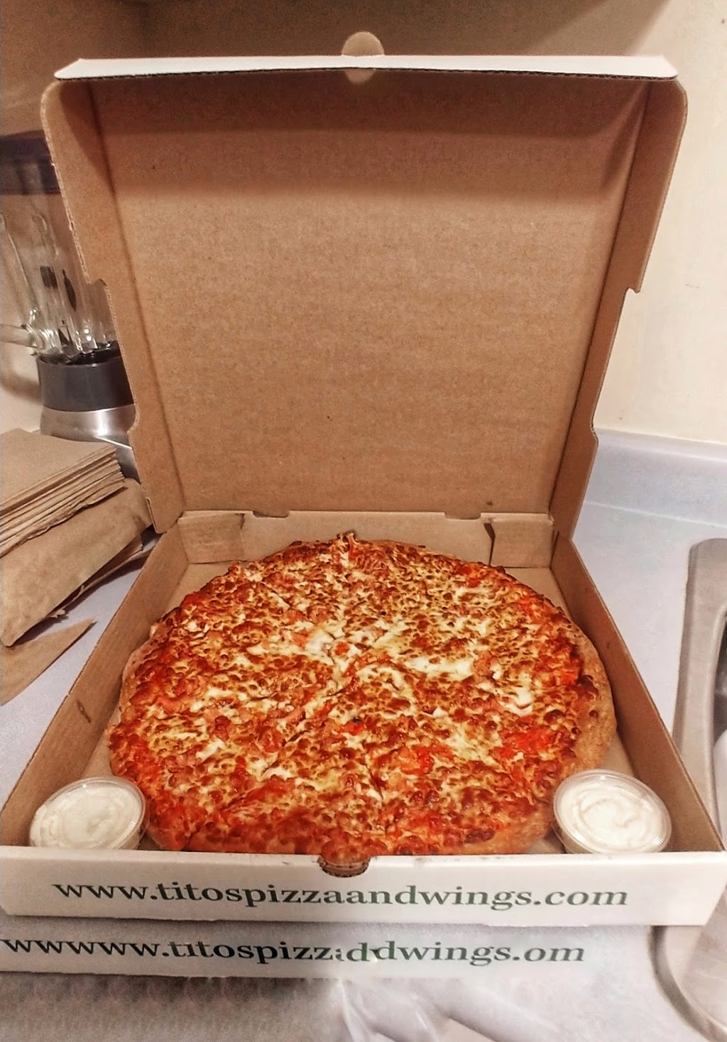 Titos Pizza | 153 Country Hill Dr #6B, Kitchener, ON N2E 2G7, Canada | Phone: (519) 585-2226