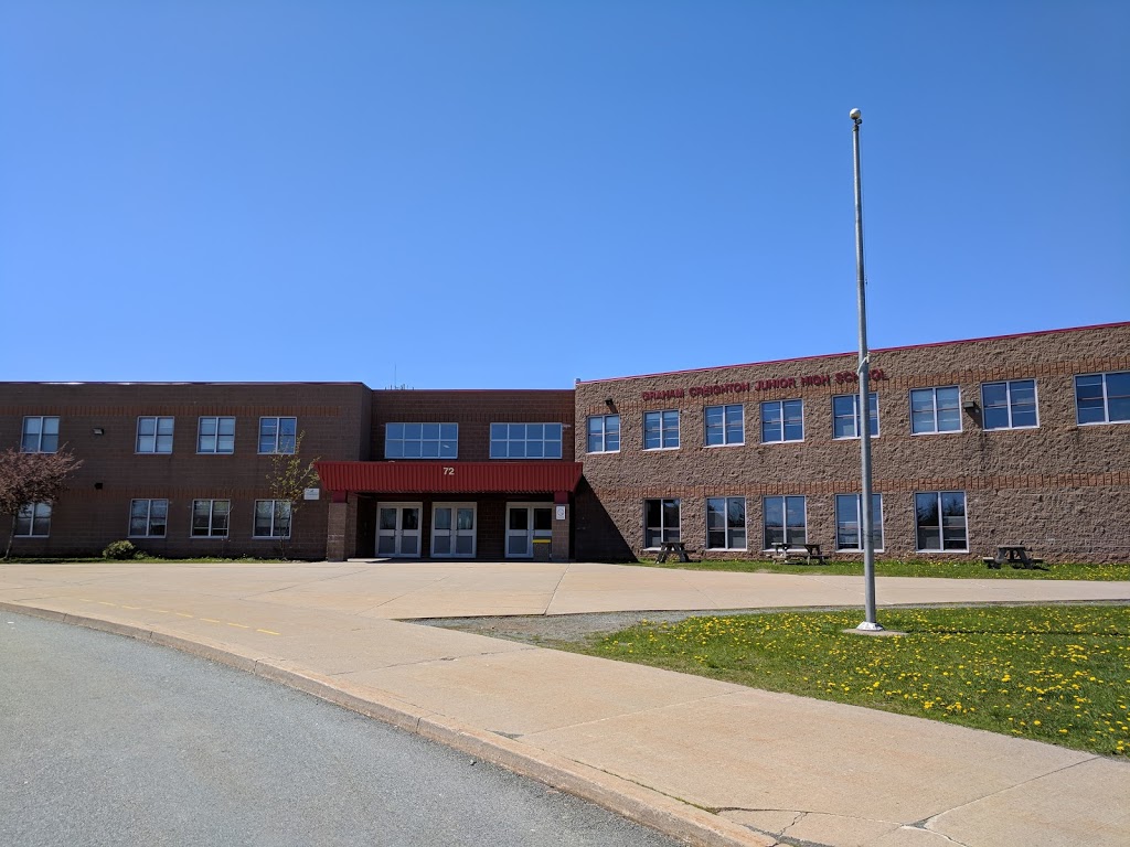 Graham Creighton Junior High School | school | 72 Cherry Brook Rd, Cherry Brook, NS B2Z 1A6, Canada | 9024645164 OR +1 902-464-5164