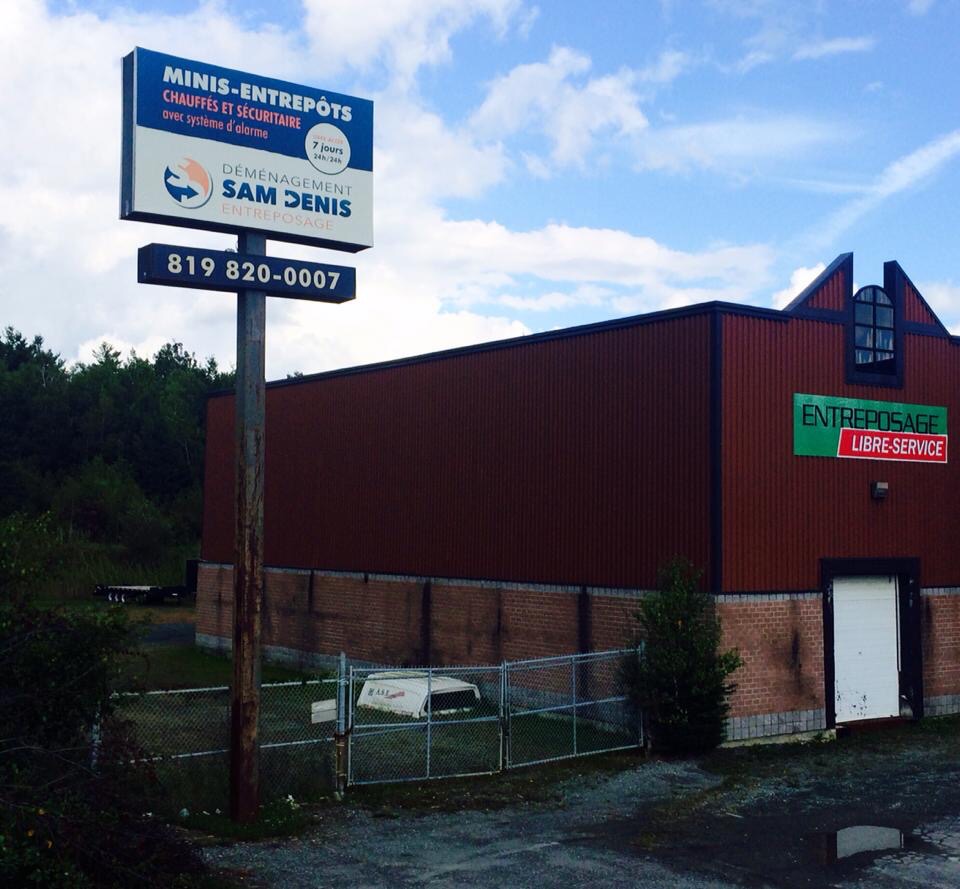 Entreposage et Déménagement Sam Denis | 1290 Rue Galt E, Sherbrooke, QC J1G 1Y7, Canada | Phone: (819) 820-0007