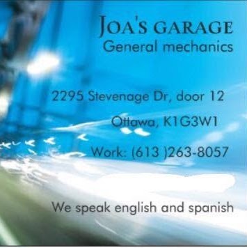 Joas Garage | door 12, 2295 Stevenage Drive, Ottawa, ON K1G 3W1, Canada | Phone: (613) 263-8057