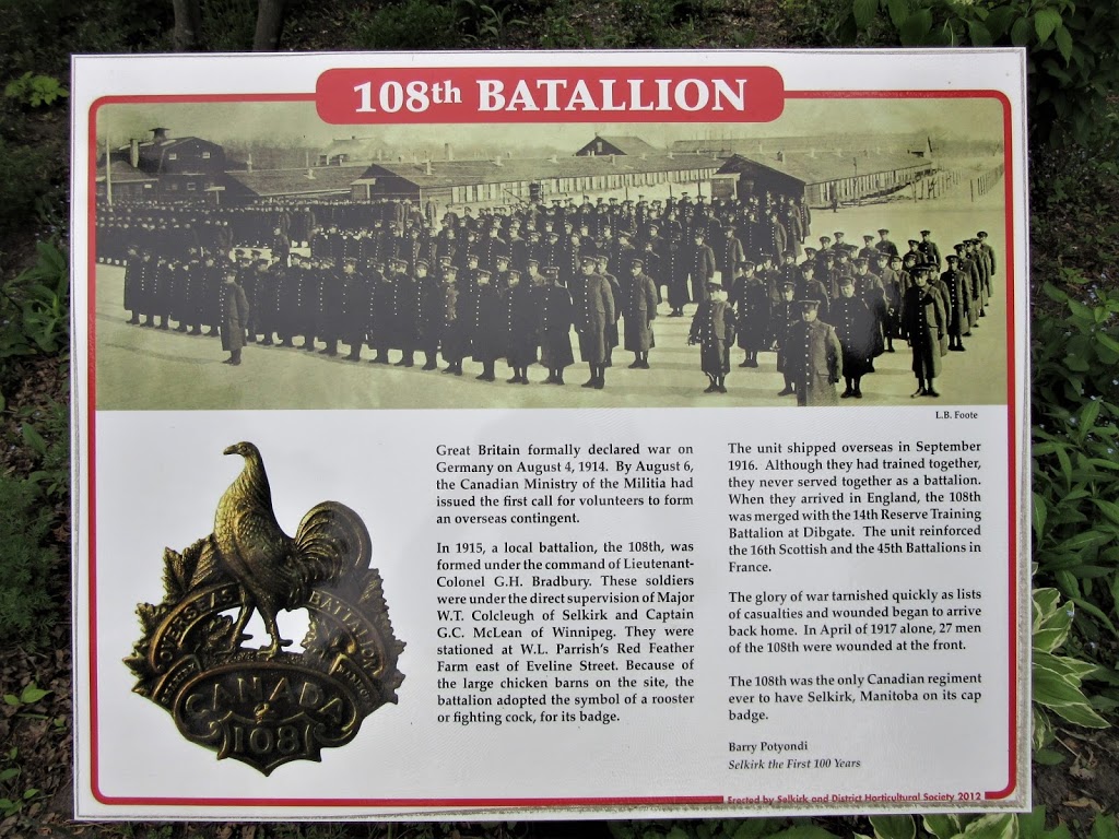 Red Feather Farm Memorial Park | 163 Edstan Pl, Selkirk, MB R1A 2E8, Canada