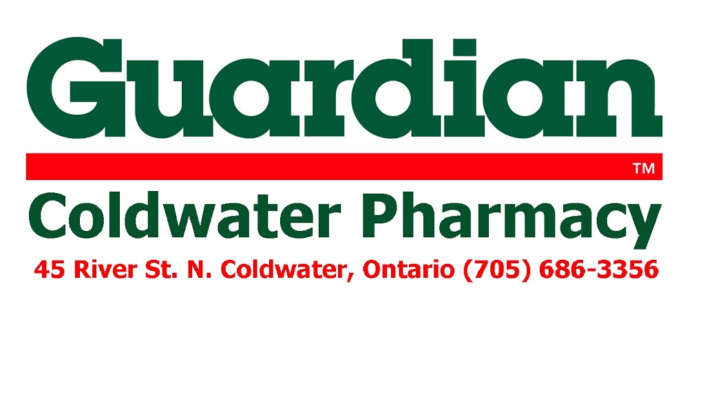 Guardian - Coldwater Pharmacy | 45 River St, Coldwater, ON L0K 1E0, Canada | Phone: (705) 686-3356
