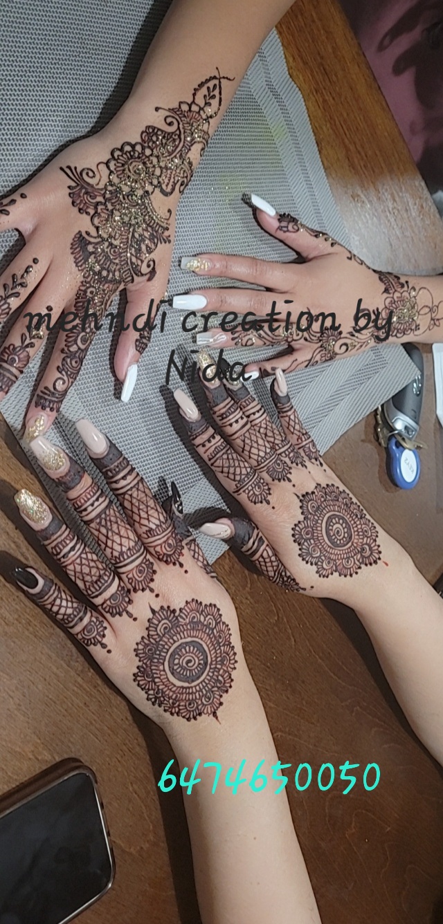 Mehndi Creation by Nida (Heena Artist) | 79 Compass Trail, Cambridge, ON N3E 0B3, Canada | Phone: (647) 465-0050