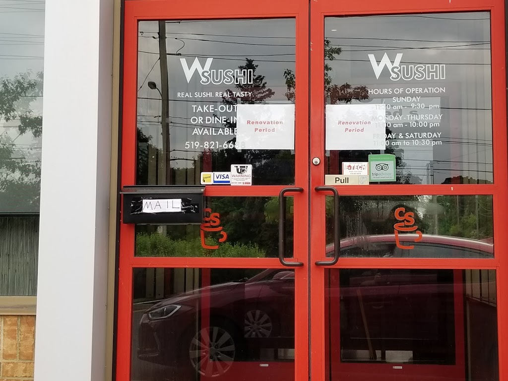 W Sushi | 235 Edinburgh Rd S, Guelph, ON N1G 2J5, Canada | Phone: (519) 821-6688