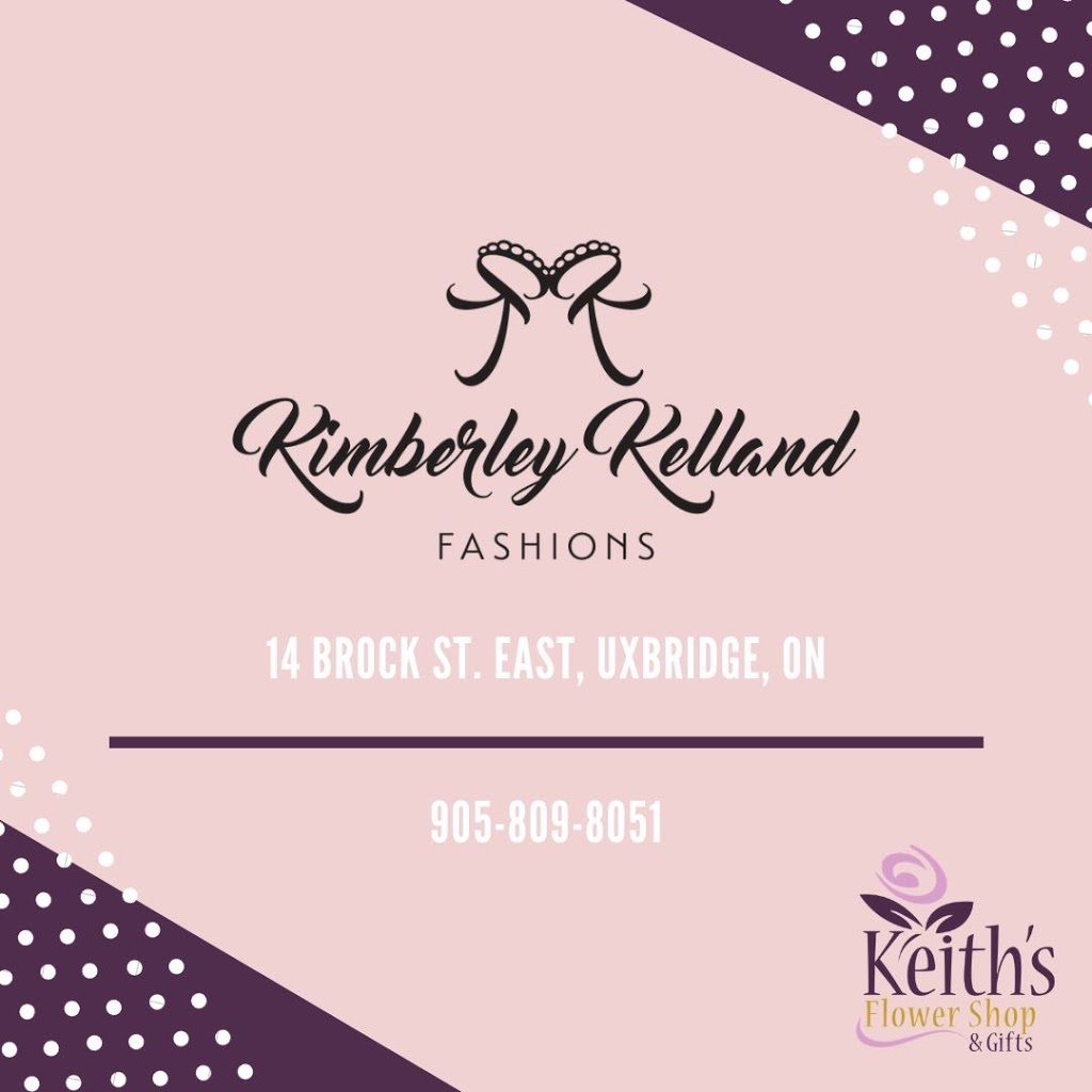 Kimberley Kelland Fashions | 14 Brock St E, Uxbridge, ON L9P 1P1, Canada | Phone: (905) 809-8051