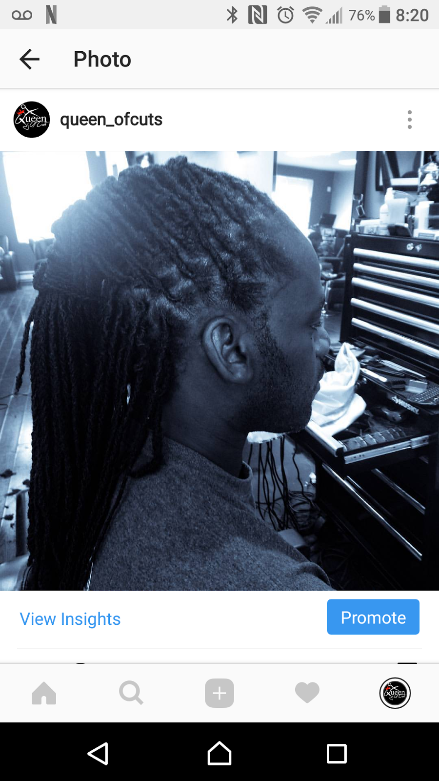Queenofcuts | 3070A Hurontario St, Mississauga, ON L5B 1N7, Canada | Phone: (647) 575-2890