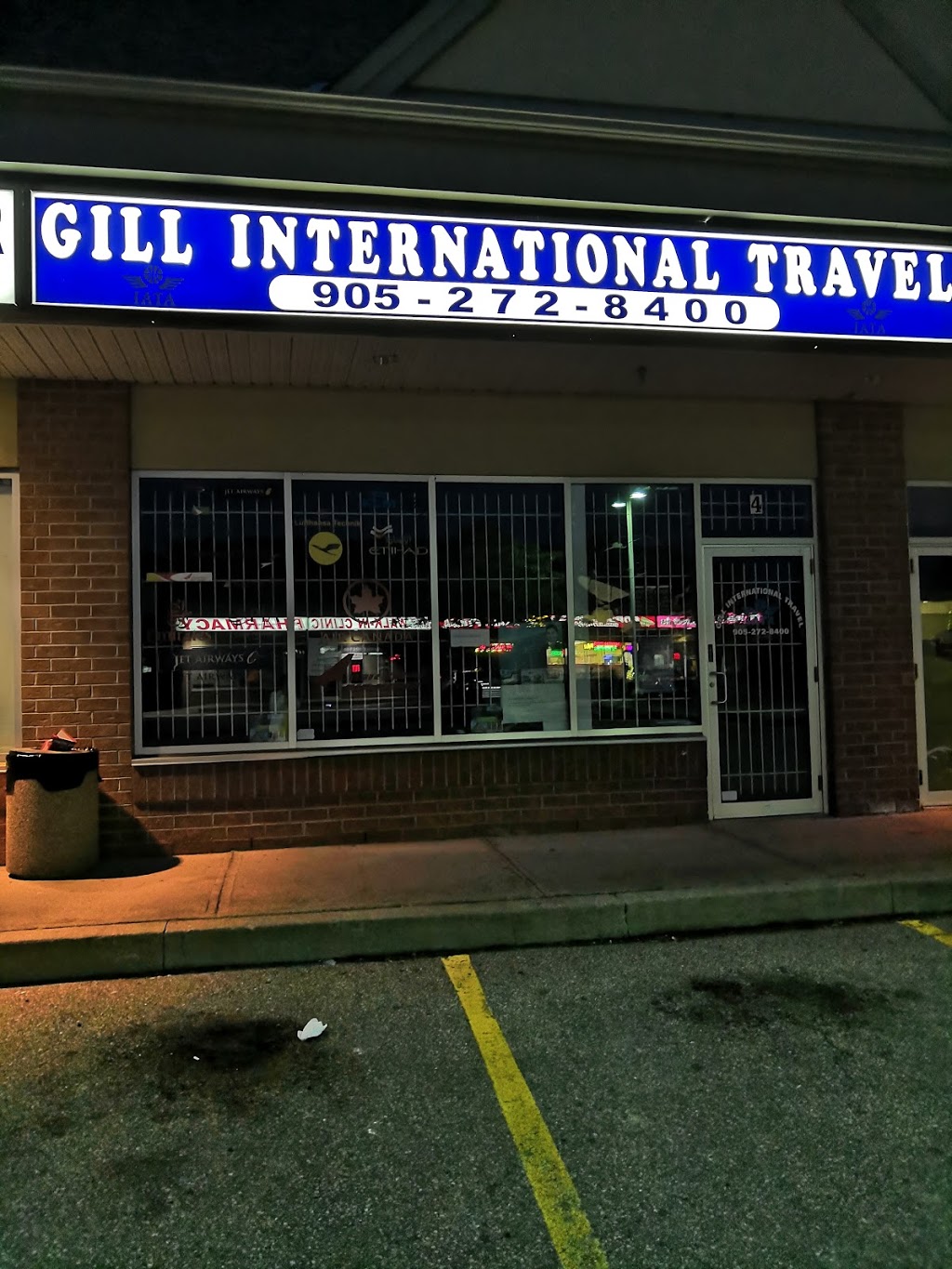 gill international travel edmonton