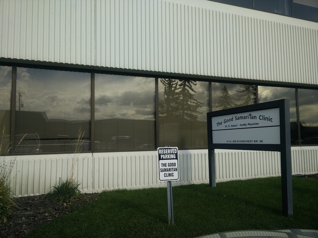 Good Samaritan Clinic The | 200 Rivercrest Dr SE #116, Calgary, AB T2C 2X5, Canada | Phone: (403) 236-1500