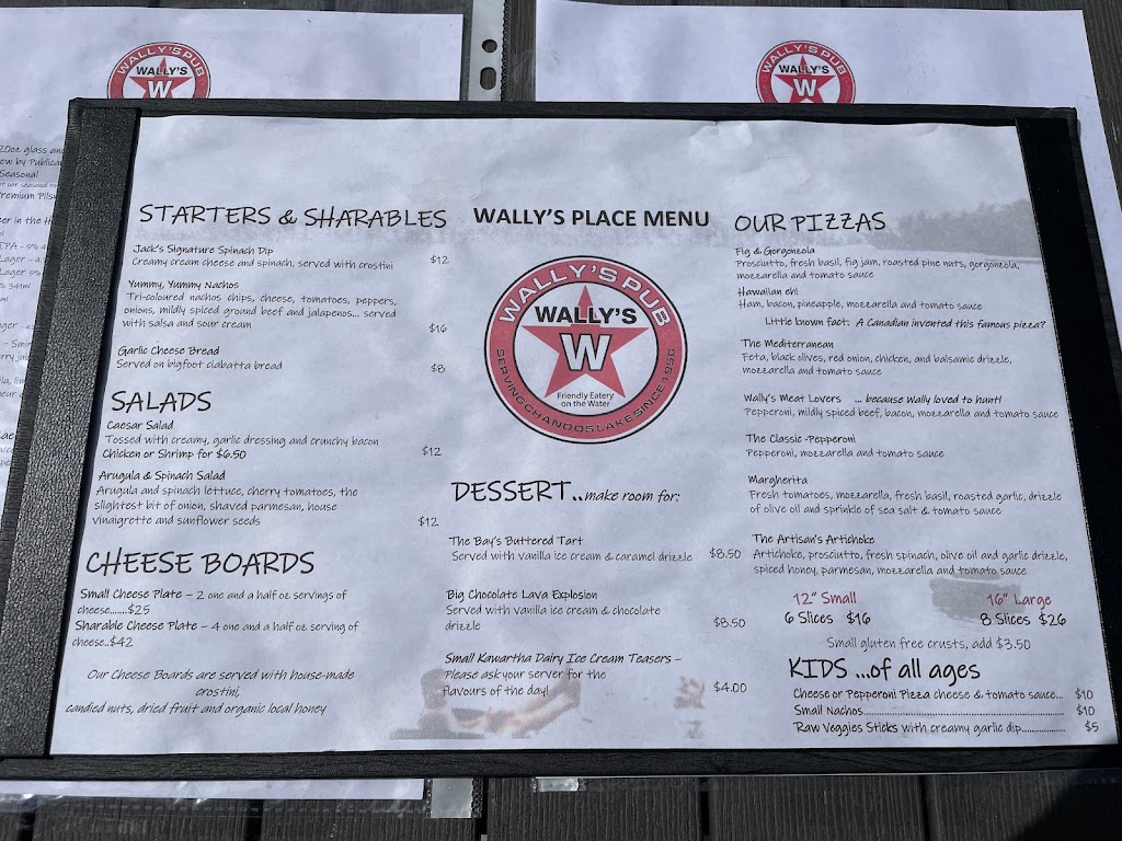 Wally’s Place Pub & Patio | 86 Renwick Rd, Apsley, ON K0L 1A0, Canada | Phone: (705) 656-4694