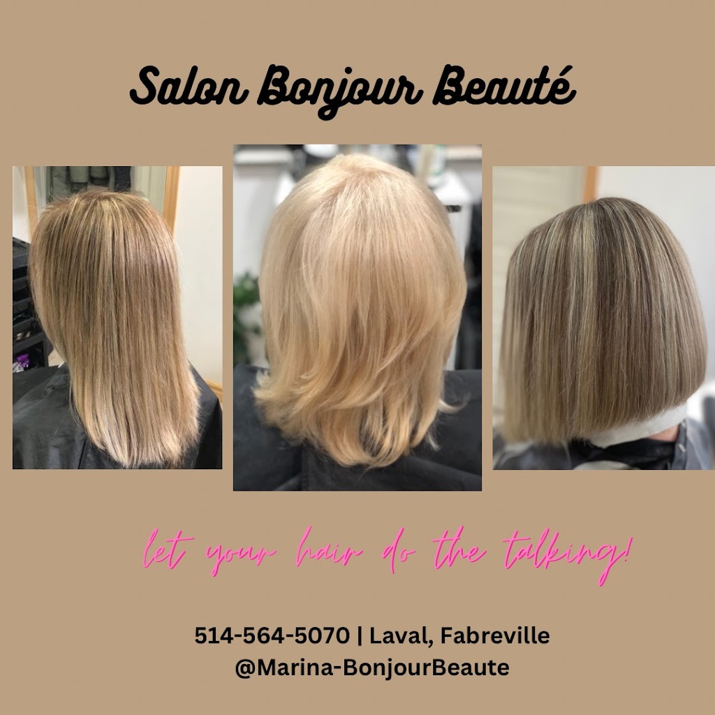 Salon de Coiffure Fabreville Bonjour Beauté | 1172 40e Av, Laval, QC H7R 4X8, Canada | Phone: (514) 564-5070