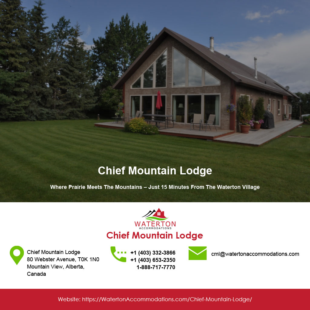 Chief Mountain Lodge | Box 126, 80 Webster Ave, Mountain View, AB T0K 1N0, Canada | Phone: (403) 332-3866