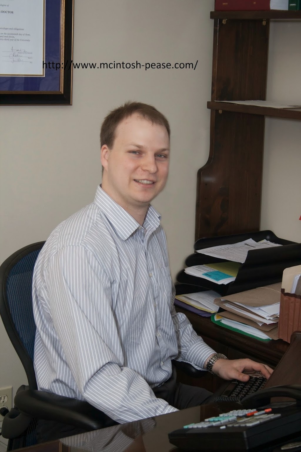 McIntosh And Pease Barristers And Solicitors | 442 Grey St Suite D, Brantford, ON N3S 7N3, Canada | Phone: (519) 752-7733