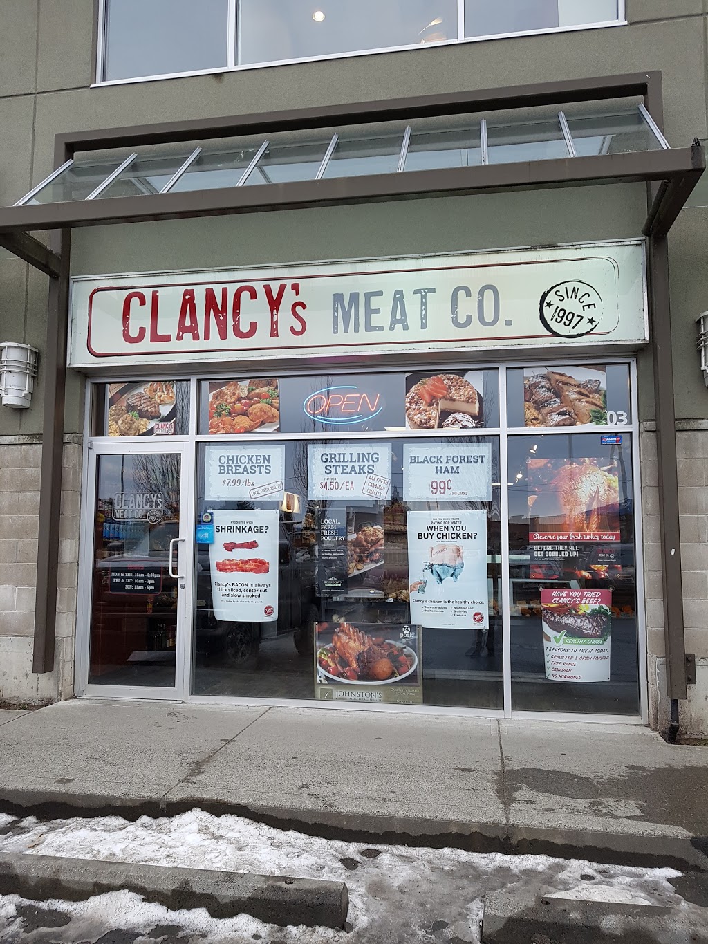 Clancys Gourmet Meat | Suite 103-45800 Promontory Rd, Chilliwack, BC V2R 5Z5, Canada | Phone: (604) 846-4335