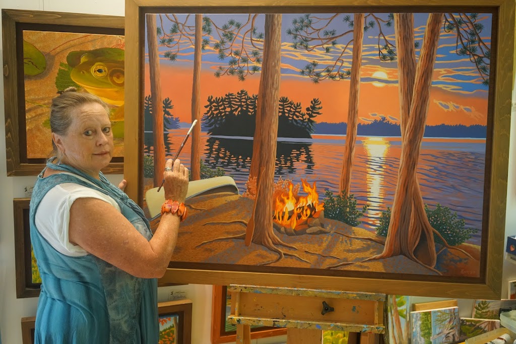 Linda Sorensen, SCA, AFC, Algonquin Wilderness Artist | 1012 OGrady Settlement Rd, Killaloe, ON K0J 2A0, Canada | Phone: (613) 756-0478