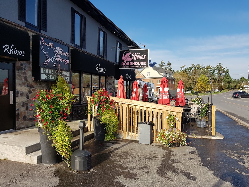 Rhinos Roadhouse | 5078 Rice lake Drive, Bewdley, ON K0L 1E0, Canada | Phone: (905) 797-2744