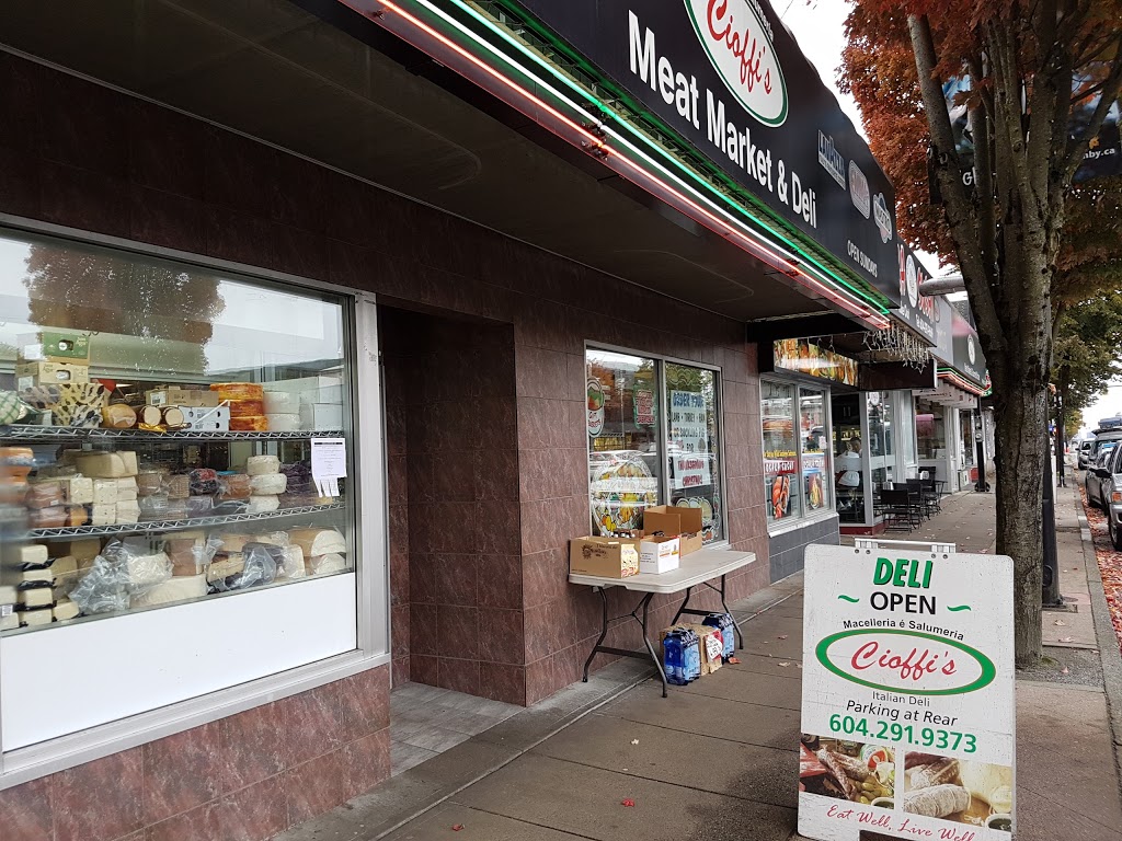 Cioffis Meat Market & Deli | 4142 Hastings St, Burnaby, BC V5C 2J4, Canada | Phone: (604) 291-9373
