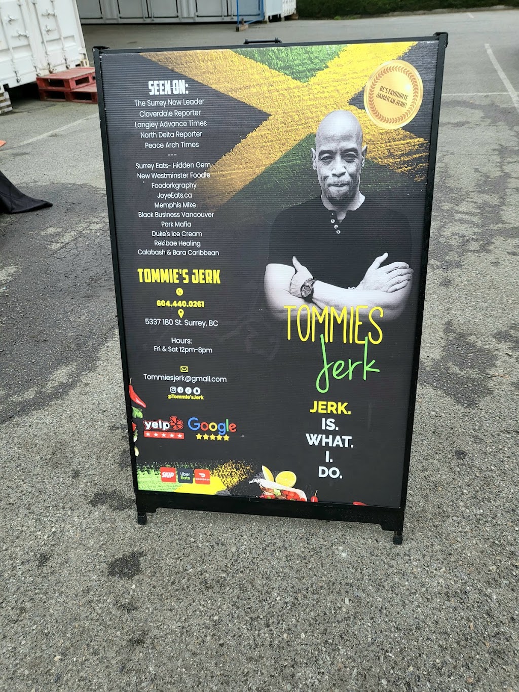 Tommies Jerk | 5337 180 St, Surrey, BC V3S 4K5, Canada | Phone: (604) 440-0261