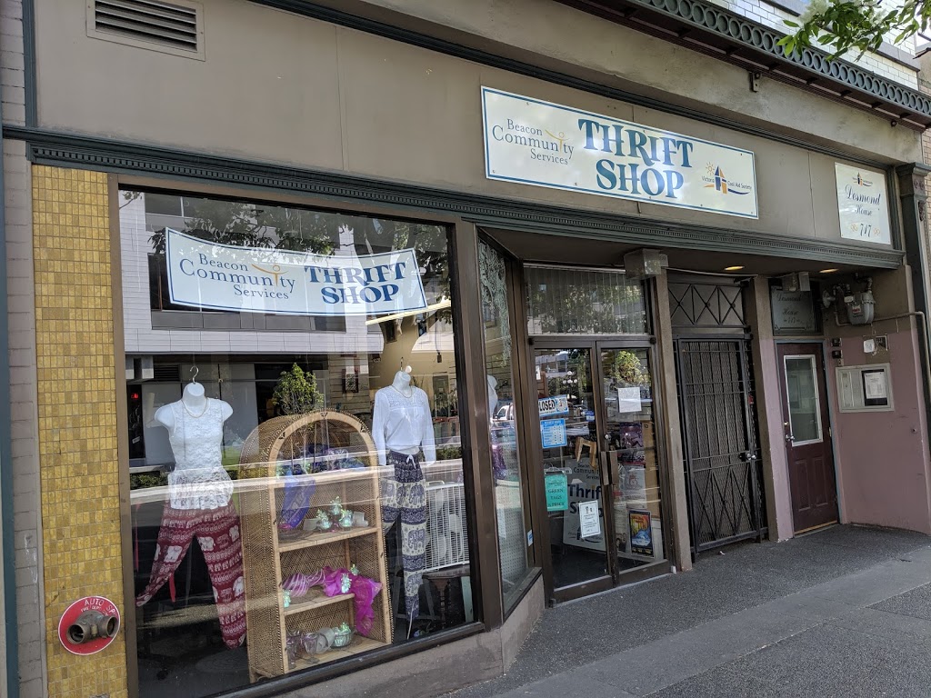 Beacon Community Thrift Store | 715 Pandora Ave, Victoria, BC V8W 1N9, Canada | Phone: (250) 388-3500