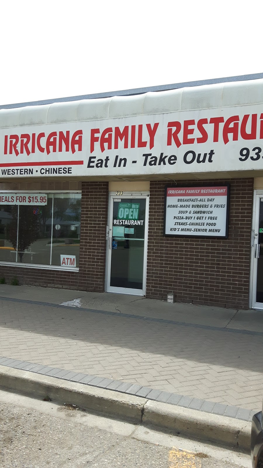Irricana Family Restaurant | 233 2 St, Irricana, AB T0M 1B0, Canada | Phone: (403) 935-4940